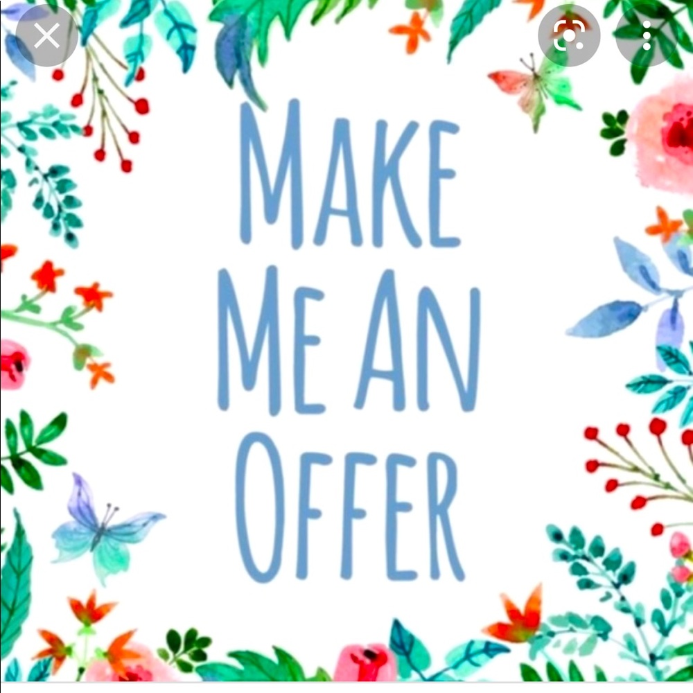 LOVE THE ITEM BUT NOT THE PRICE? MAKE ME AN OFFER!